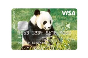 ICS Visa World Card Panda
